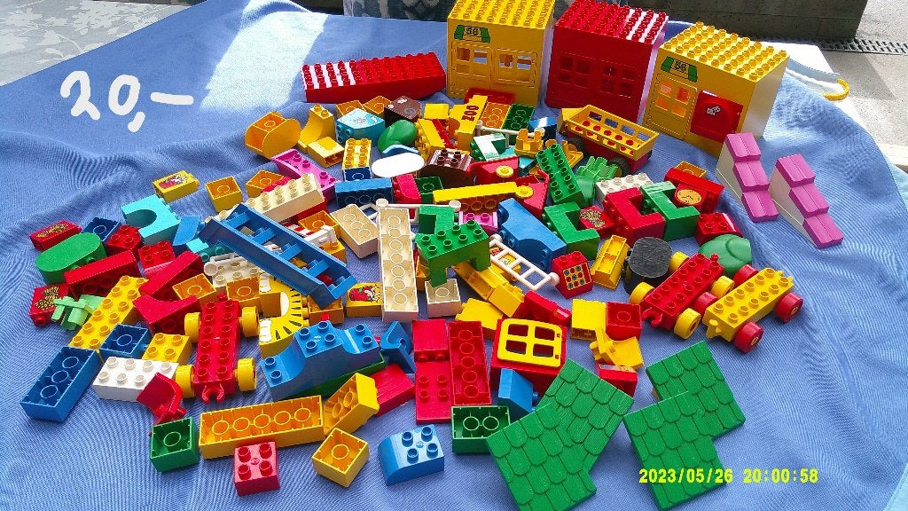 Lot allerlei echte Duplo blokken., Ophalen of Verzenden, Zo goed als nieuw, Duplo