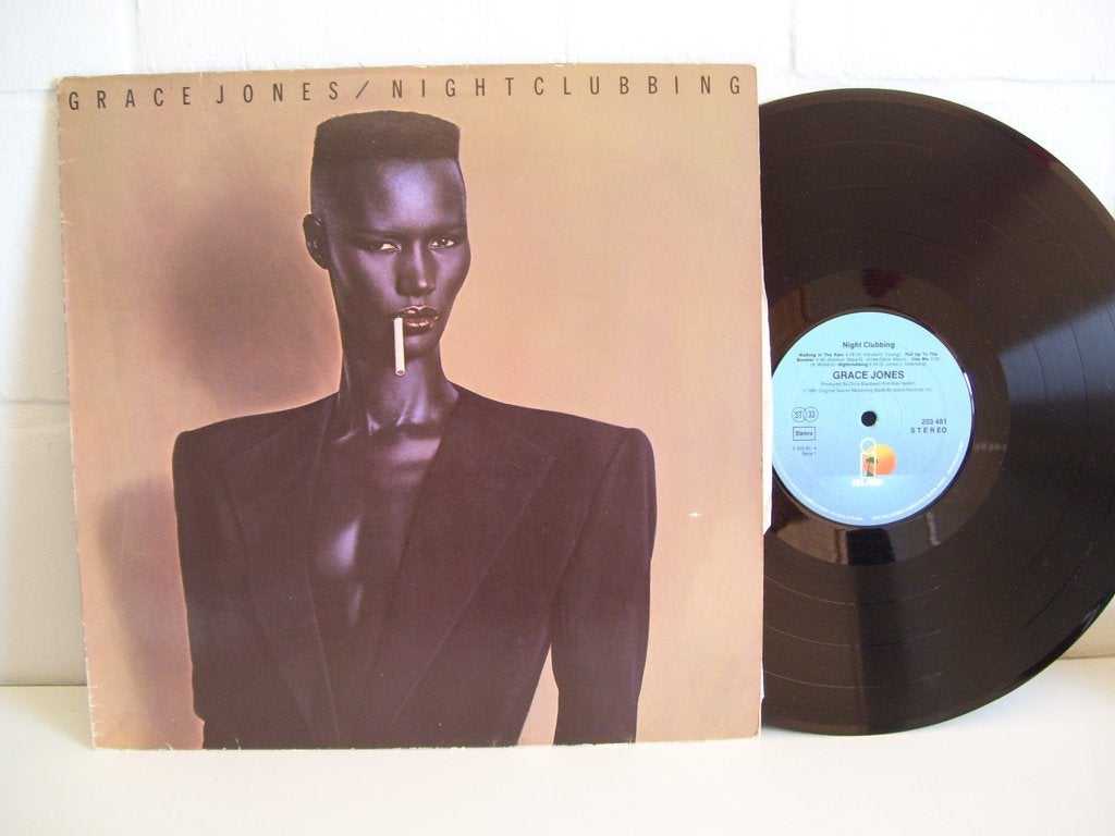 GRACE JONES  nightclubbing, Cd's en Dvd's, Vinyl | R&B en Soul, LP, Gebruikt, 10 inch, Funk