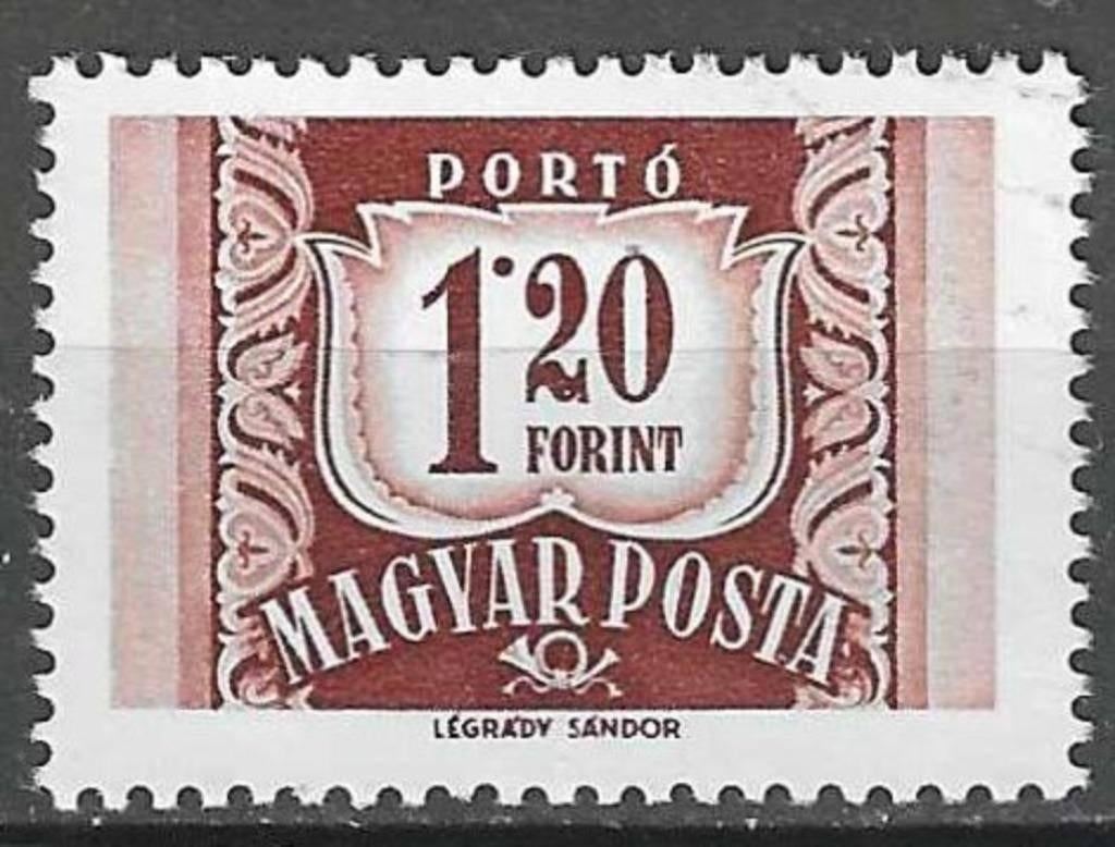 Hongarije 1958/1969 - Yvert 232BTX - Taxzegel  (ST), Verzenden, Gestempeld