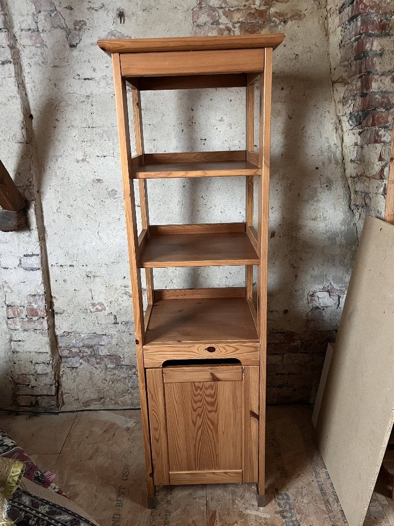 grenen badkamerkastje, Huis en Inrichting, Badkamer | Badkamermeubels, Ophalen, Minder dan 50 cm, Gebruikt, 100 tot 150 cm