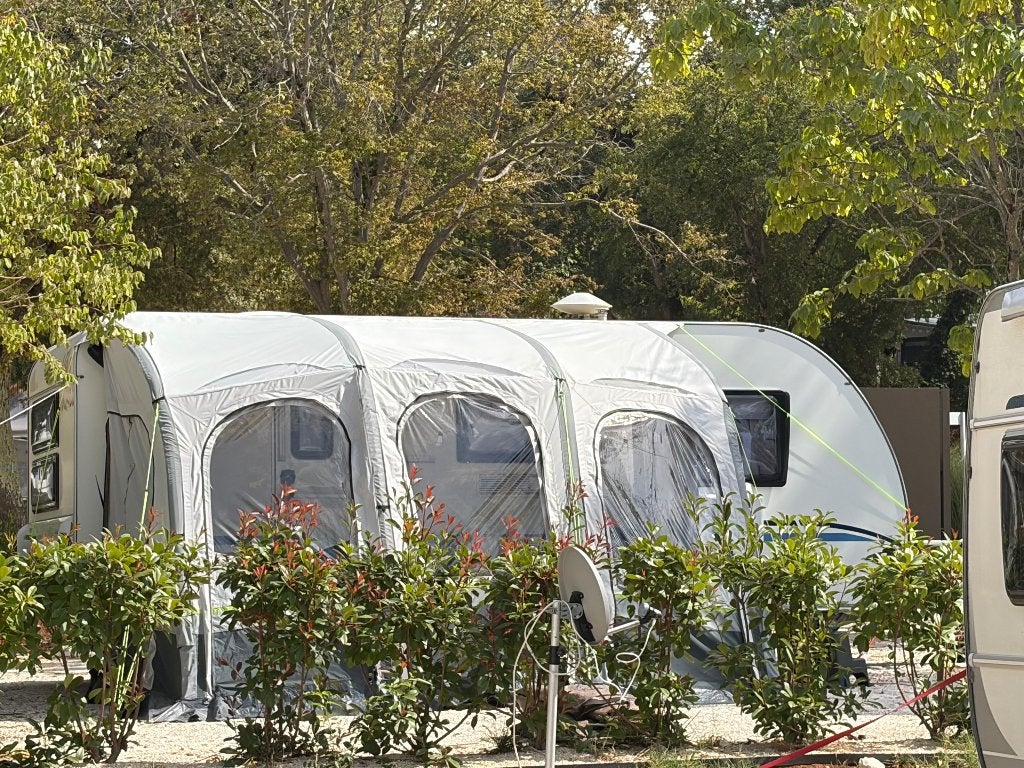 Reimo Marina Air 390 luchtvoortent caravan, Caravans en Kamperen, Ophalen, Zo goed als nieuw