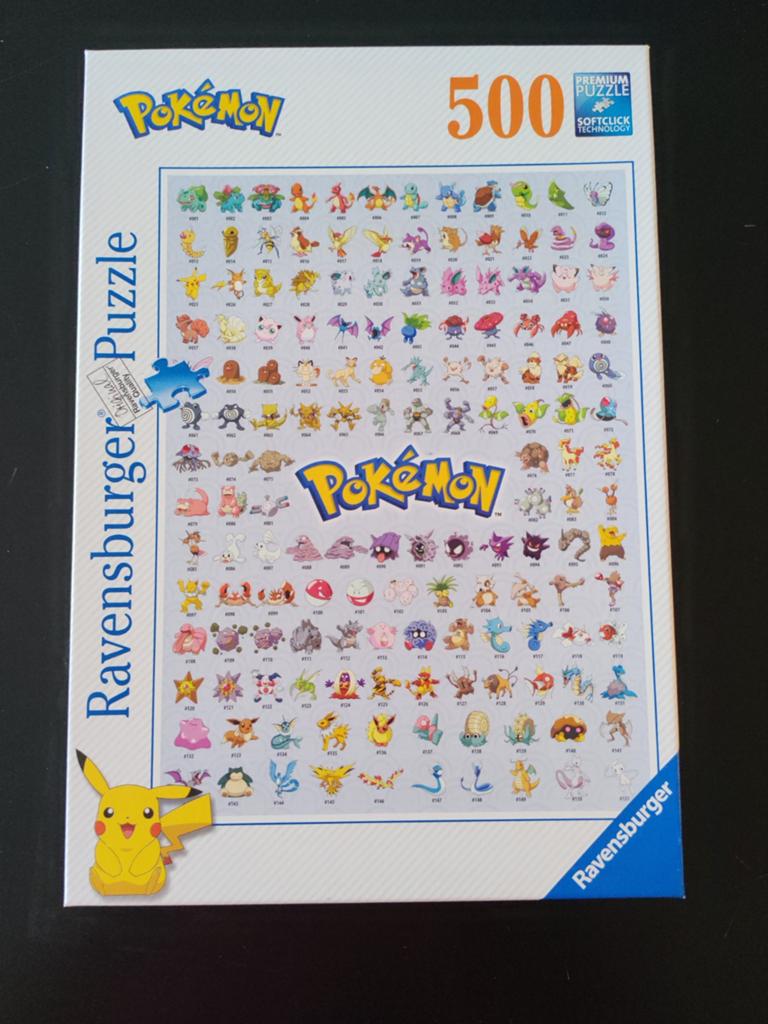 Pokémon Ravensburger puzzel, Ophalen