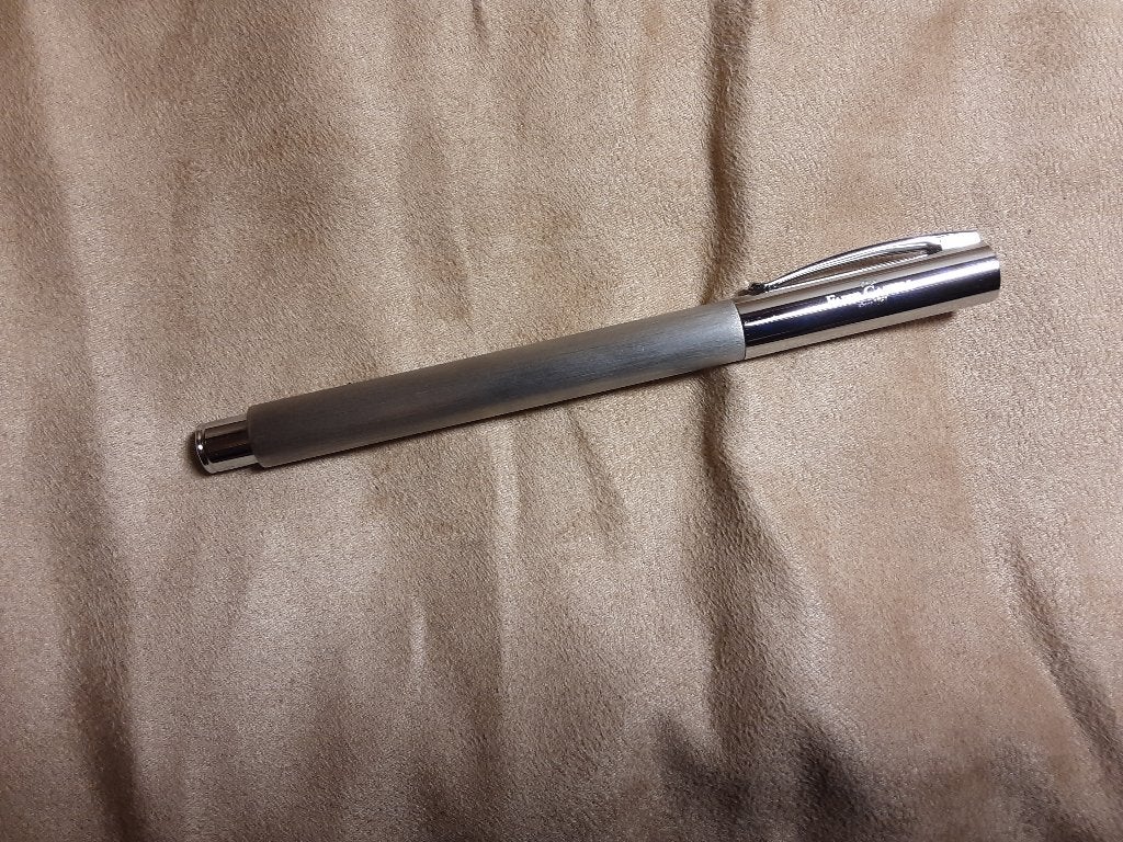 Faber-Castell fountain pen Silvre look finished, Ophalen, Nieuw, Vulpen, Overige merken