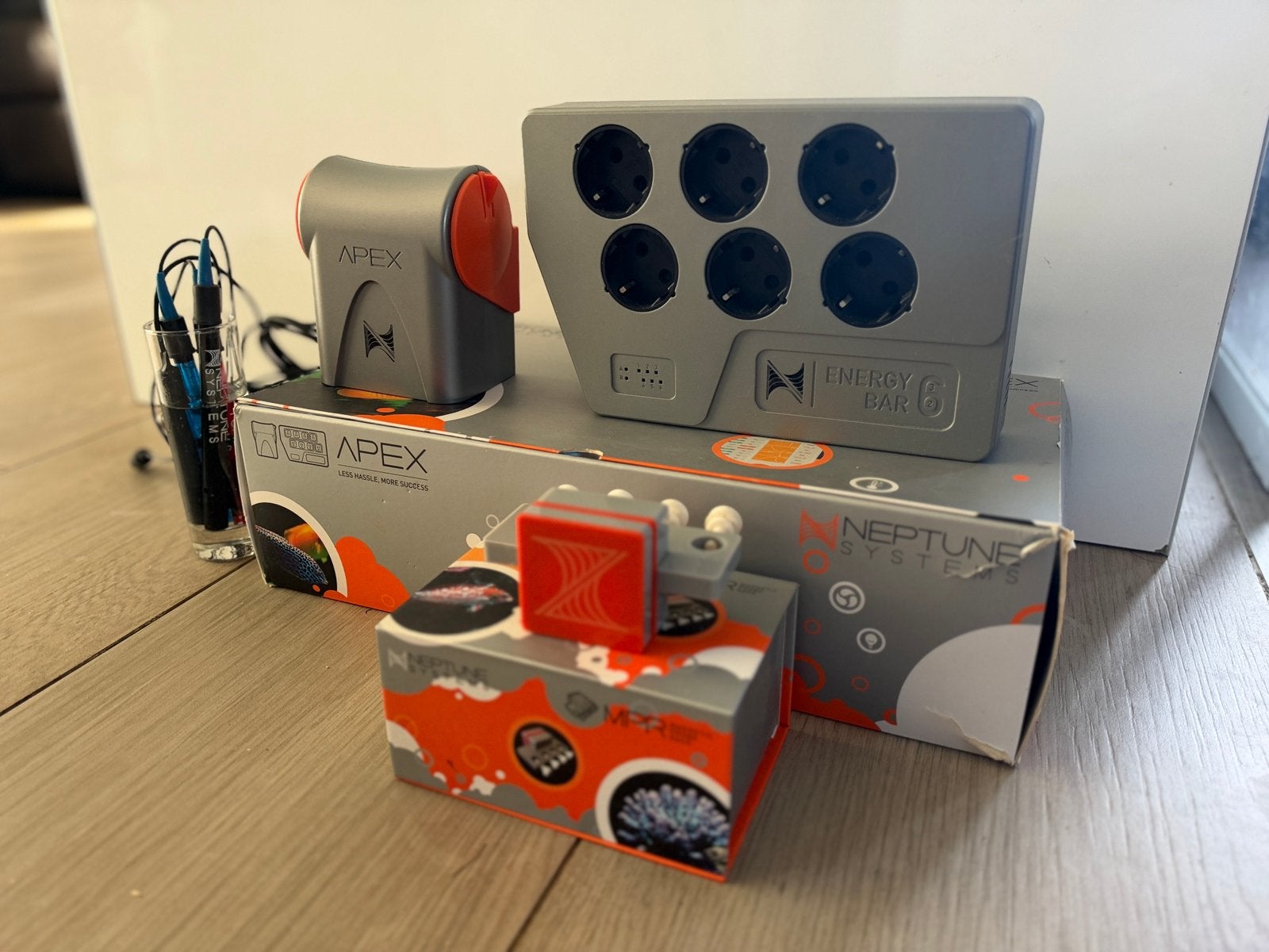Neptune Apex Lab Grade + support de sondes, Enlèvement, Utilisé
