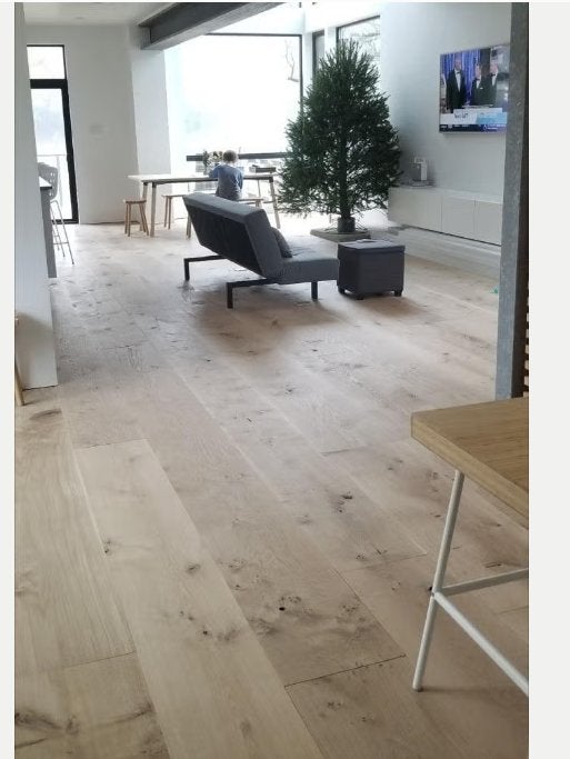 PARQUET EN CHÊNE XXXL, HUILÉ DE 30 CM DE LARGE !! ! UNIQUE !, Enlèvement