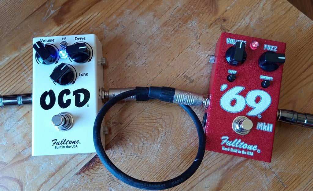Fulltone 69 mk2 et OCD v2 overdrive, Musique & Instruments, Effets, Enlèvement ou Envoi