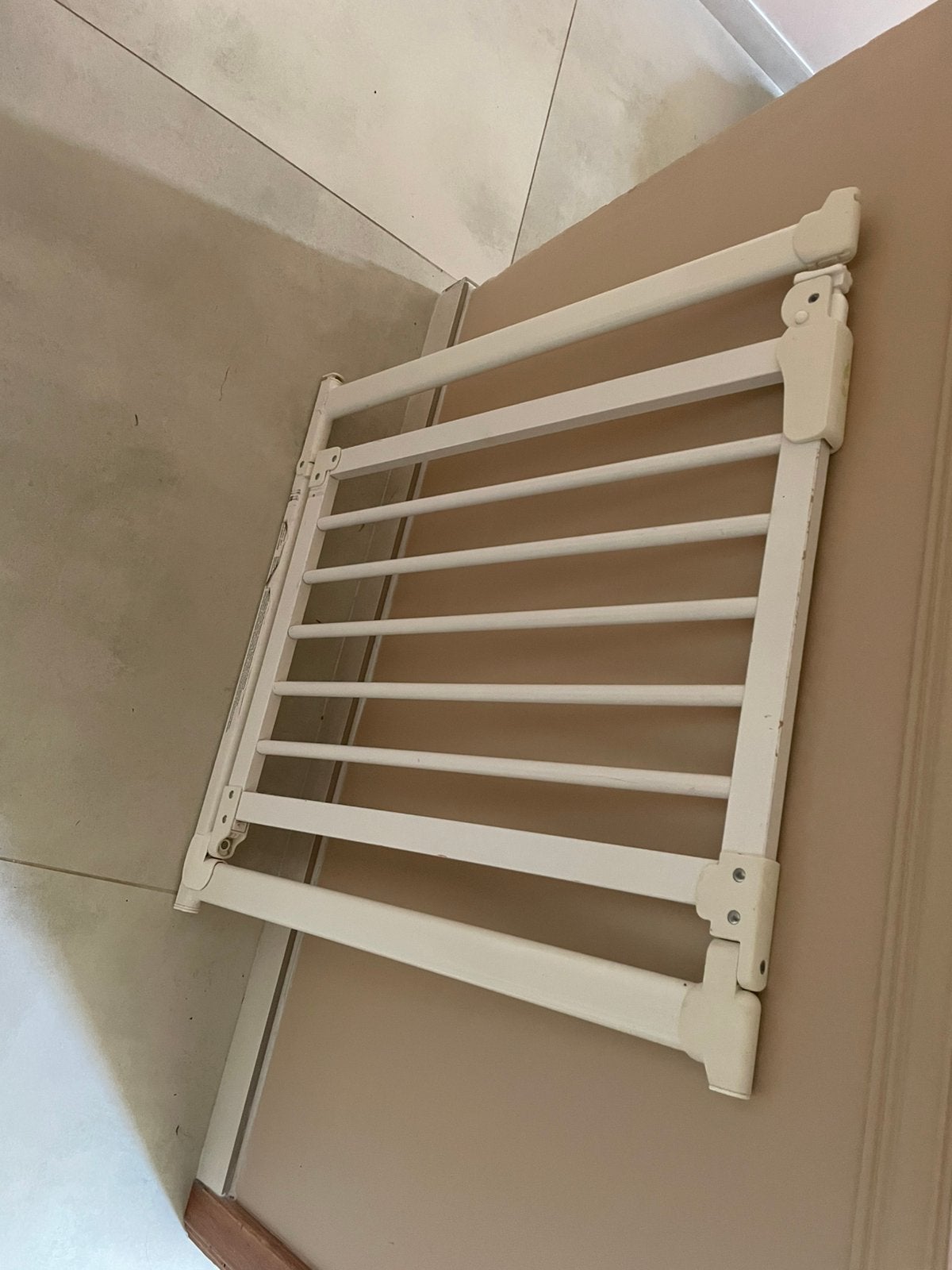 Barrière de sécurité enfant, Enlèvement, Utilisé, Bois, Barrière de sécurité