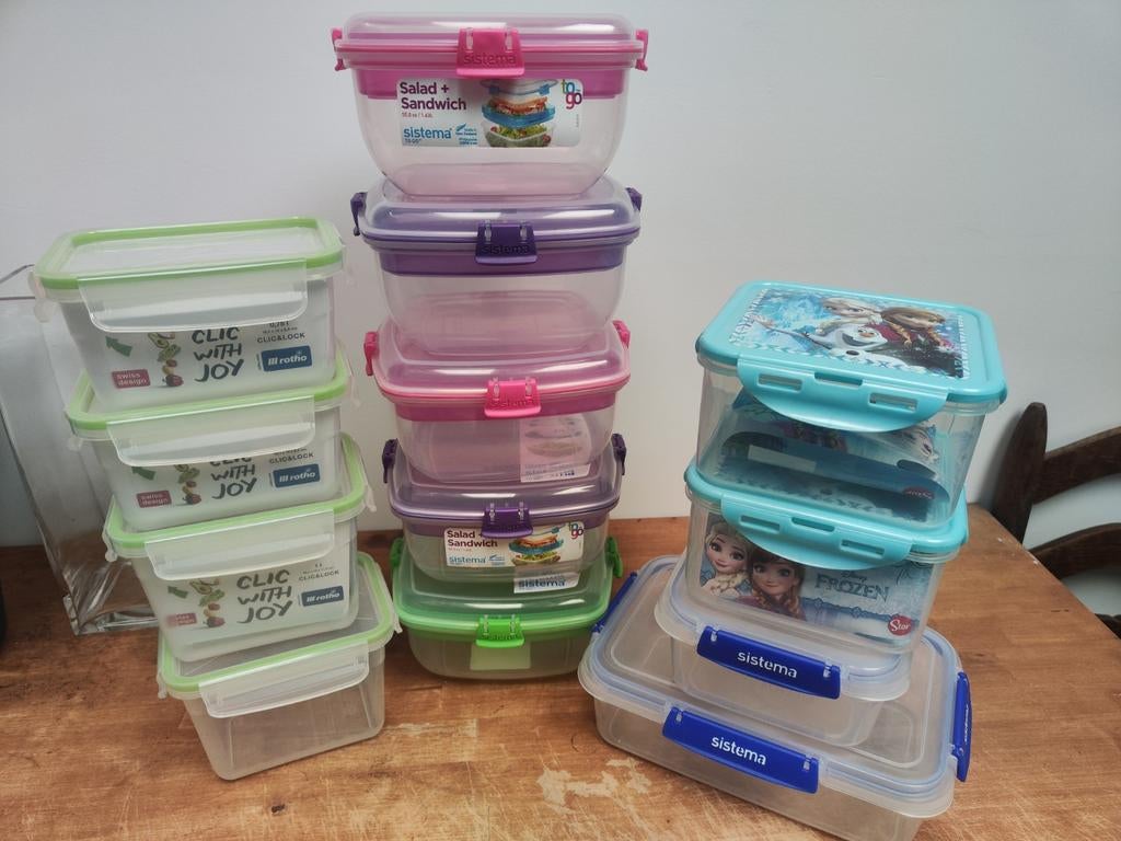 Lot de boîtes alimentaires neuves, Ophalen, Nieuw