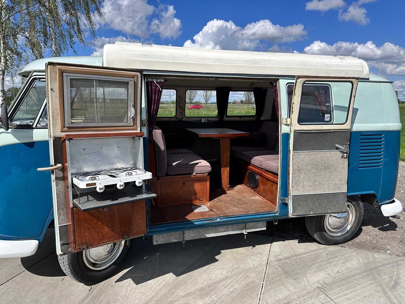 Volkswagen - T1 Camper 1965 - Oldtimer, Auto's, Volkswagen, Bedrijf, Handgeschakeld, Overige carrosserie