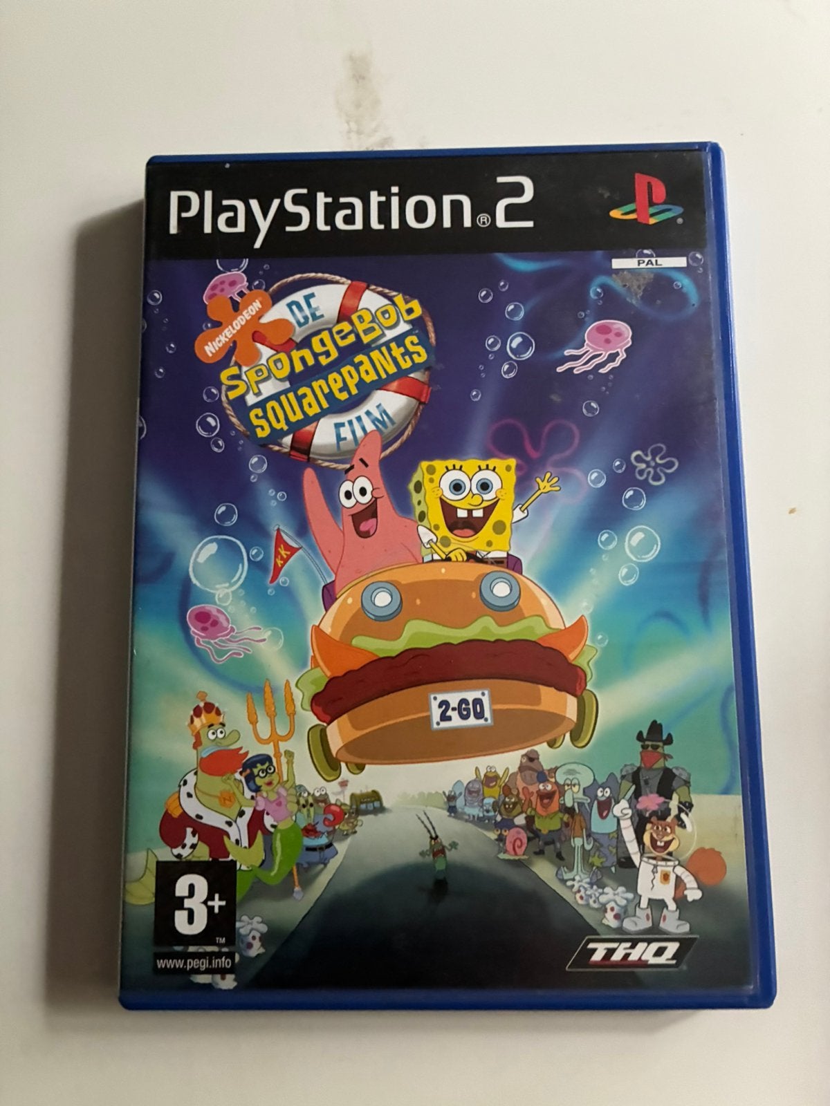 De SpongeBob SquarePants Film - PlayStation 2, Ophalen of Verzenden, Zo goed als nieuw
