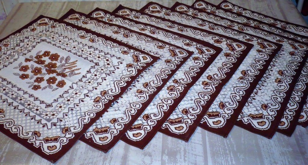 Tafelkleed + 8 servetten (235 x 150 cm ) - NIEUW !!, Huis en Inrichting, Tafelkleden, 235 cm, Nieuw, Ophalen of Verzenden, Meerkleurig