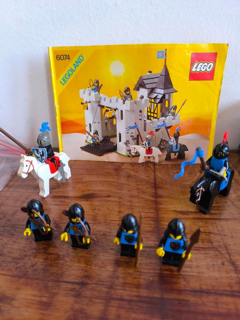Lego 6074 + extra's vintage, retro, Enlèvement ou Envoi, Lego