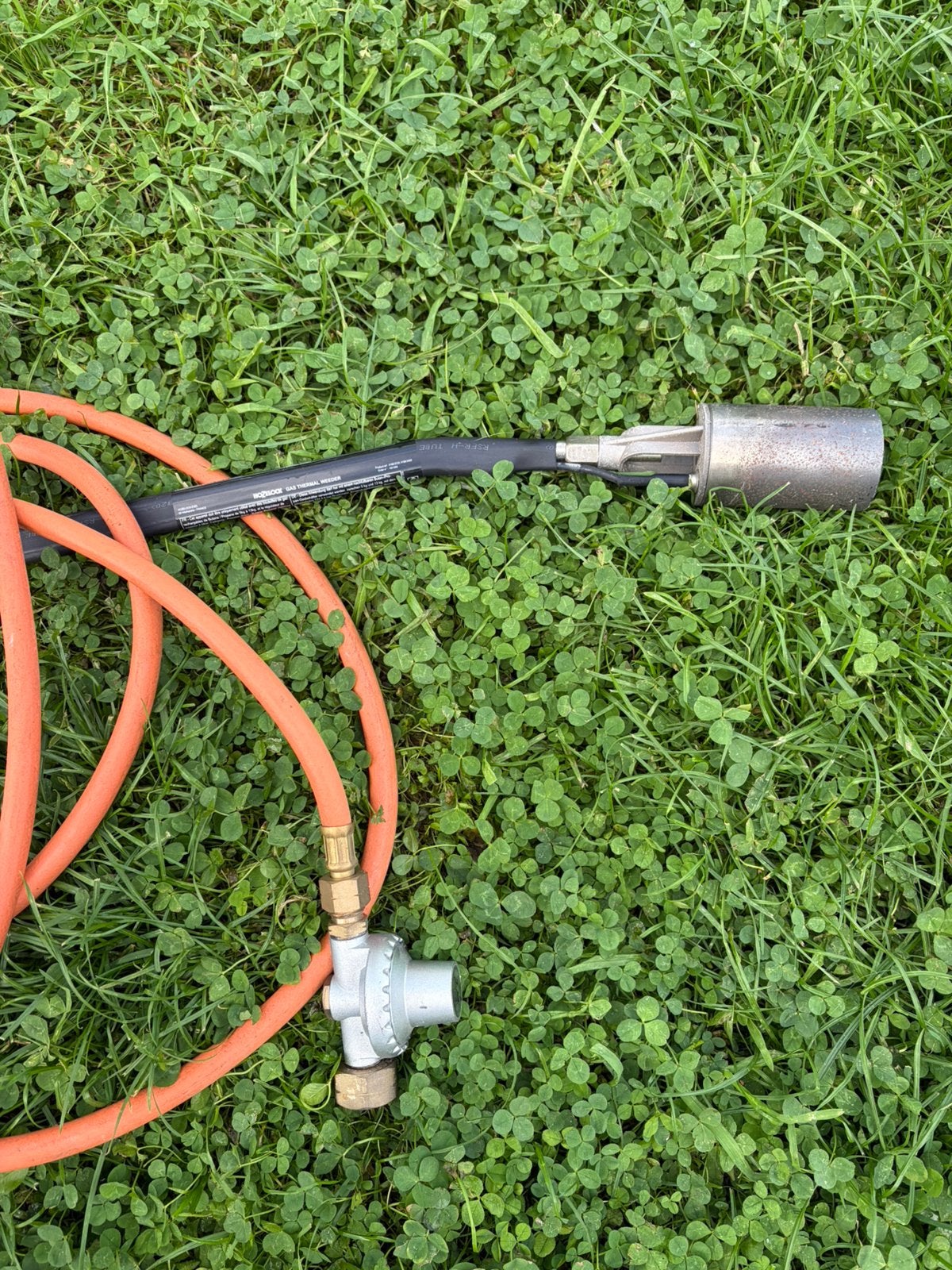 Désherbeur thermique à gaz + tuyau Hozelock Thermal Weeder, Jardin & Terrasse, Enlèvement, Comme neuf