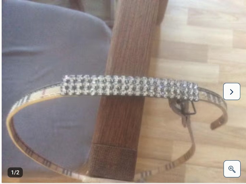Ceinture à motif Burberry, Enlèvement ou Envoi, 90 à 100 cm, Autres couleurs, Comme neuf