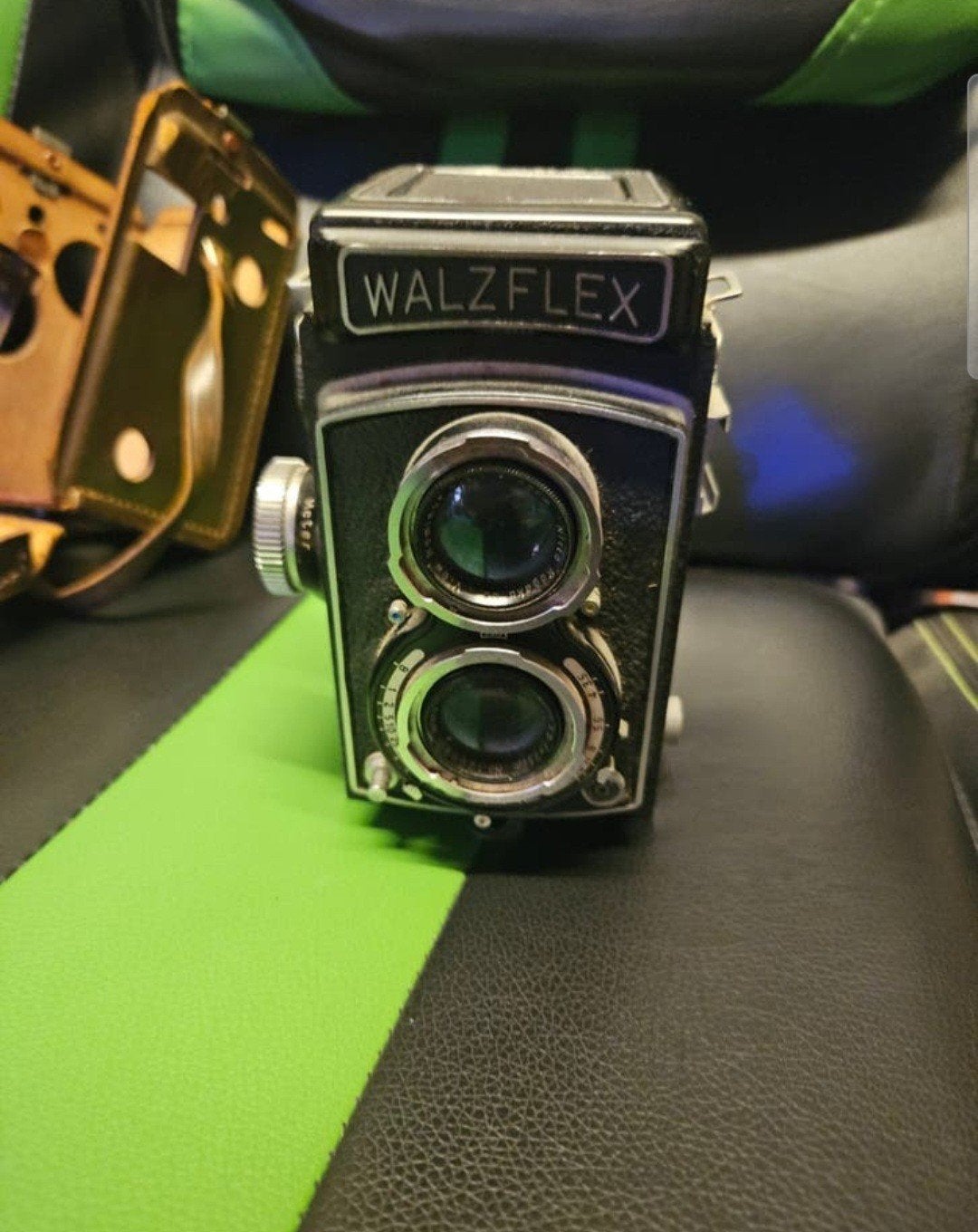 vintage Walzflex Twin Lens Reflex (TLR) camera uit Japan, ge, Enlèvement