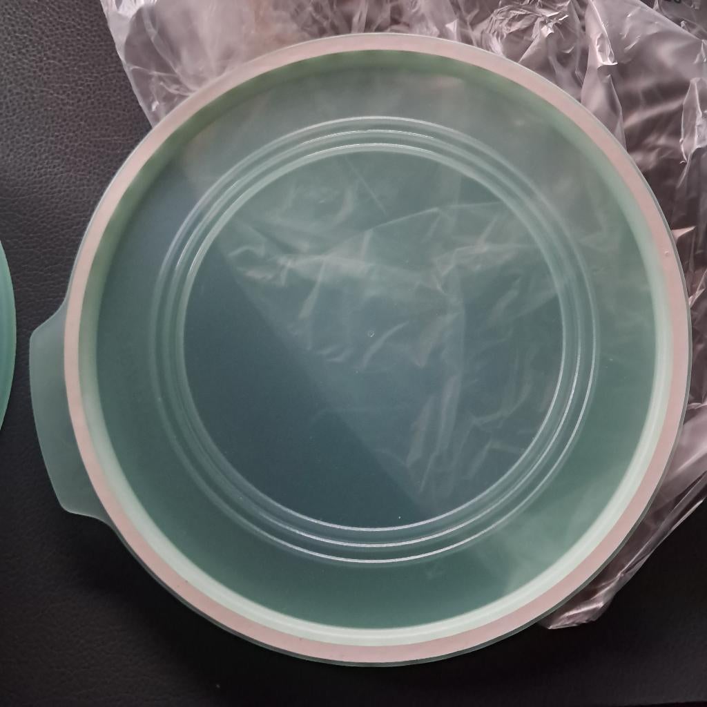 Tupperware ronde doos hermetisch afsluiten, Enlèvement, Neuf, Vert, Boîte