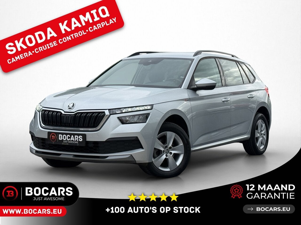 Skoda Kamiq Ambition, Autos, Skoda, 0 kg, Argent ou Gris, 5 portes, 5 places