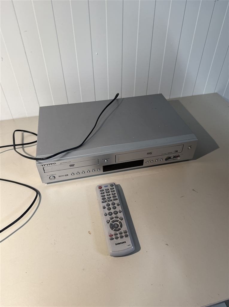 samsung VCR & DVD Combi Player DVD-v6000 met afstandsbedieni, Audio, Tv en Foto, DVD spelers, Gebruikt, Samsung, Ophalen of Verzenden