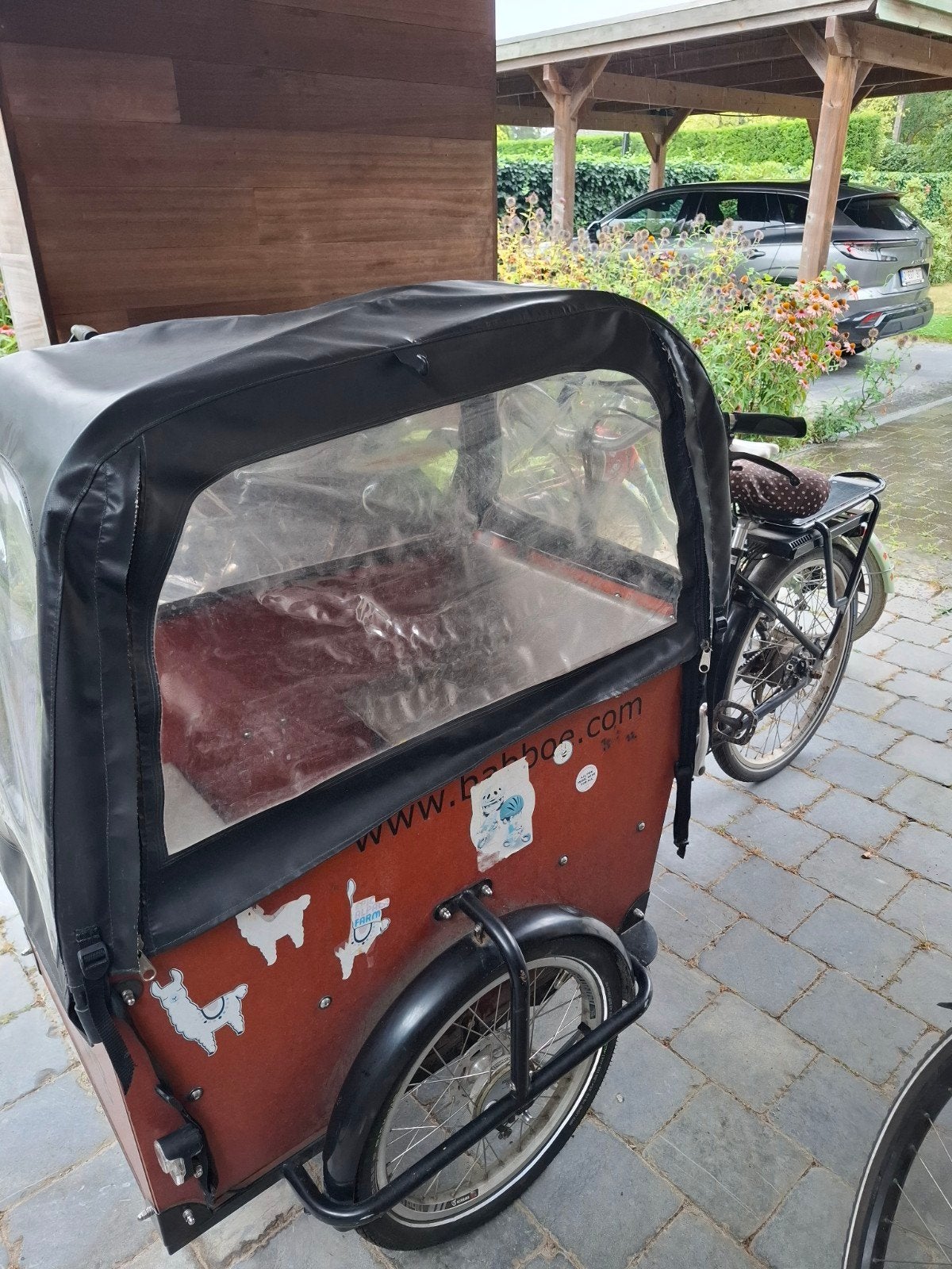 Baboe elektrische bakfiets, Ophalen