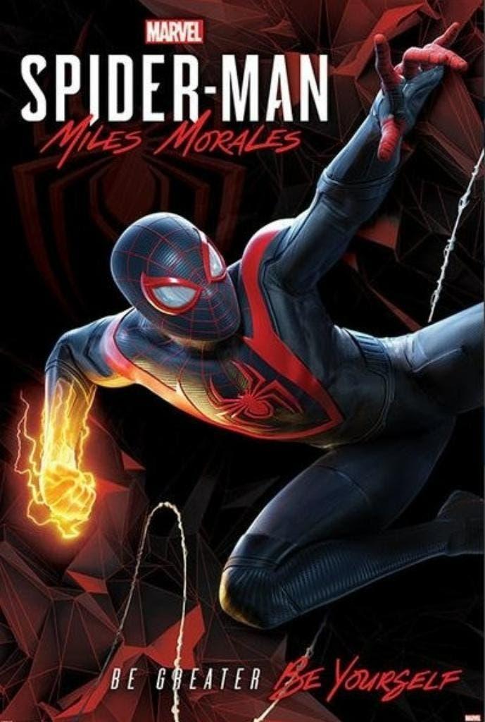 Spiderman Maxi Poster - Miles Morales - Muurposter, Collections, Posters & Affiches, Neuf, Cinéma et TV, A1 jusqu'à A3, Rectangulaire vertical