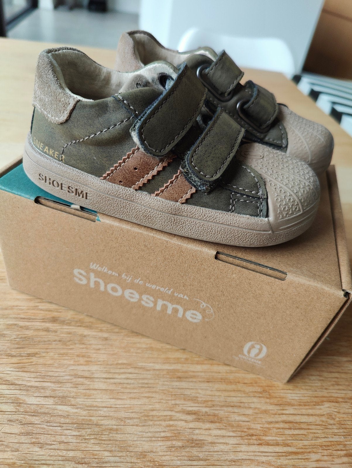 Kinderschoenen maat 24, Kinderen en Baby's, Babykleding | Schoentjes en Sokjes, Ophalen, Shoesme, Jongetje, Gebruikt