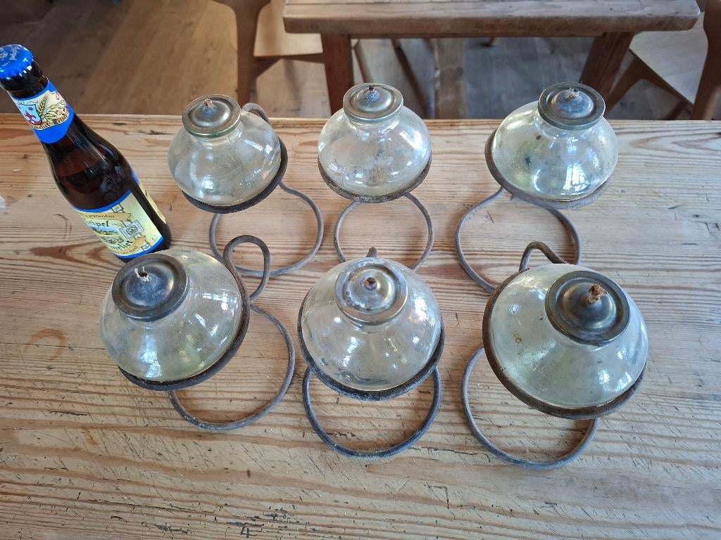 Olielamp, Enlèvement