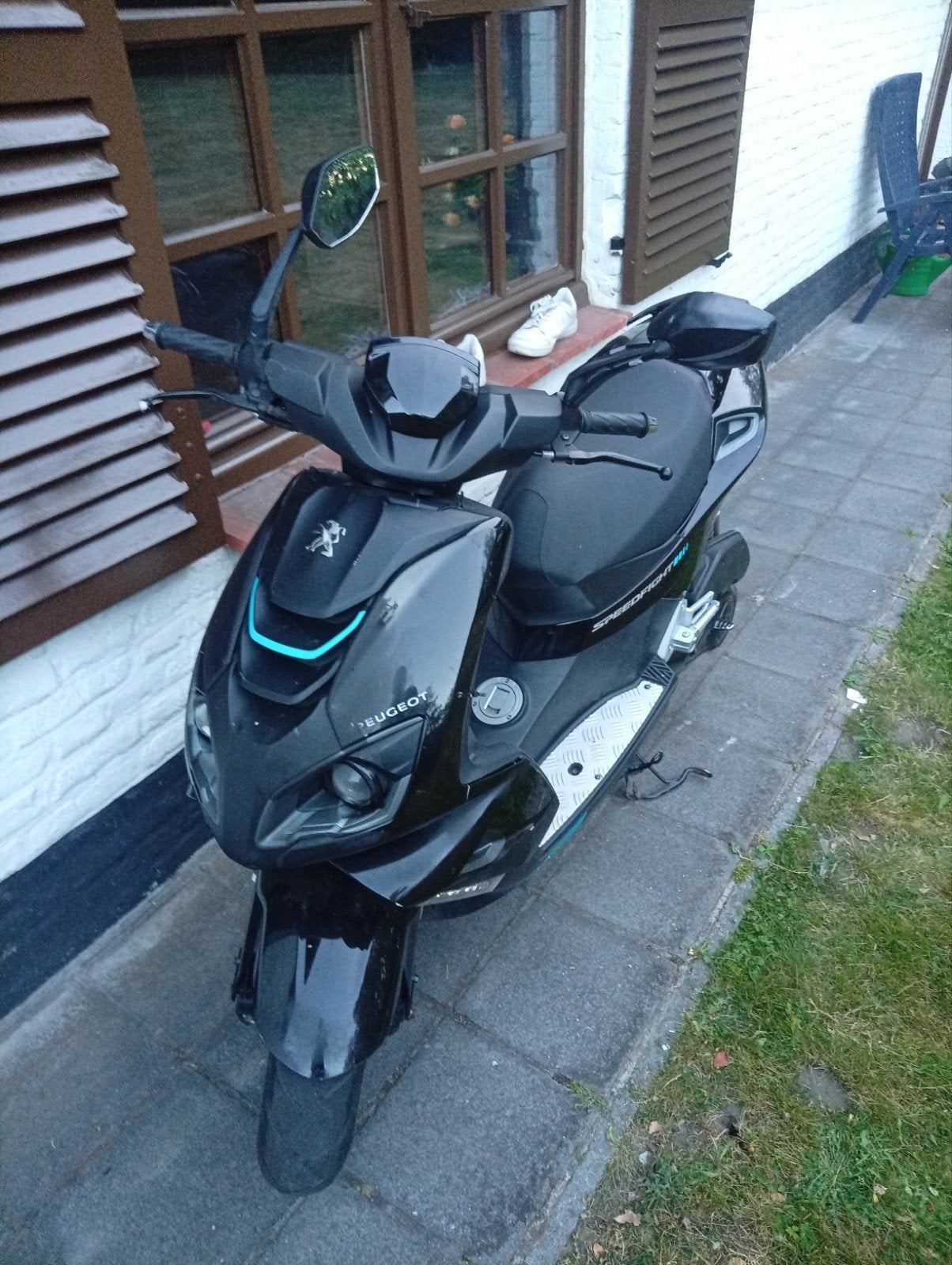 Peugeot Speedfight 4 à vendre avec work on, Vélos & Vélomoteurs, Enlèvement, Utilisé, Speedfight, Classe A (25 km/h)