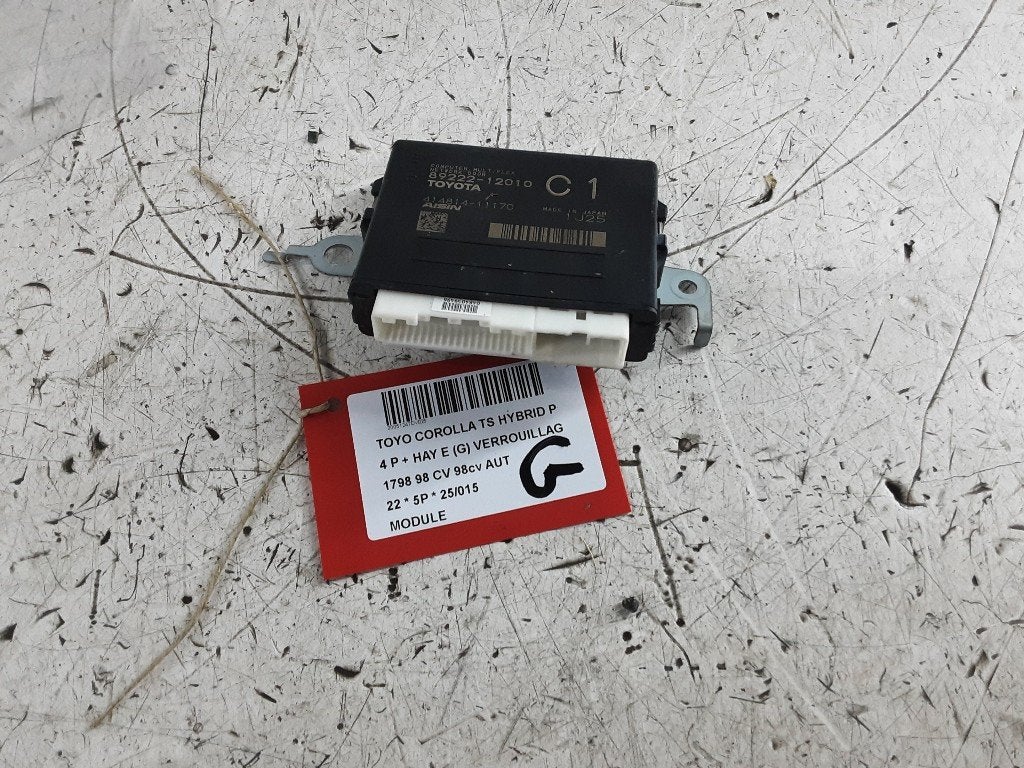 COMPUTER Toyota Corolla (E21) (01-2019/-) (8922212010), Gebruikt, Mevr. I. Hauben, Toyota, Rue de l'Espoir 34 34
4030  GRIVEGNÉE, BE