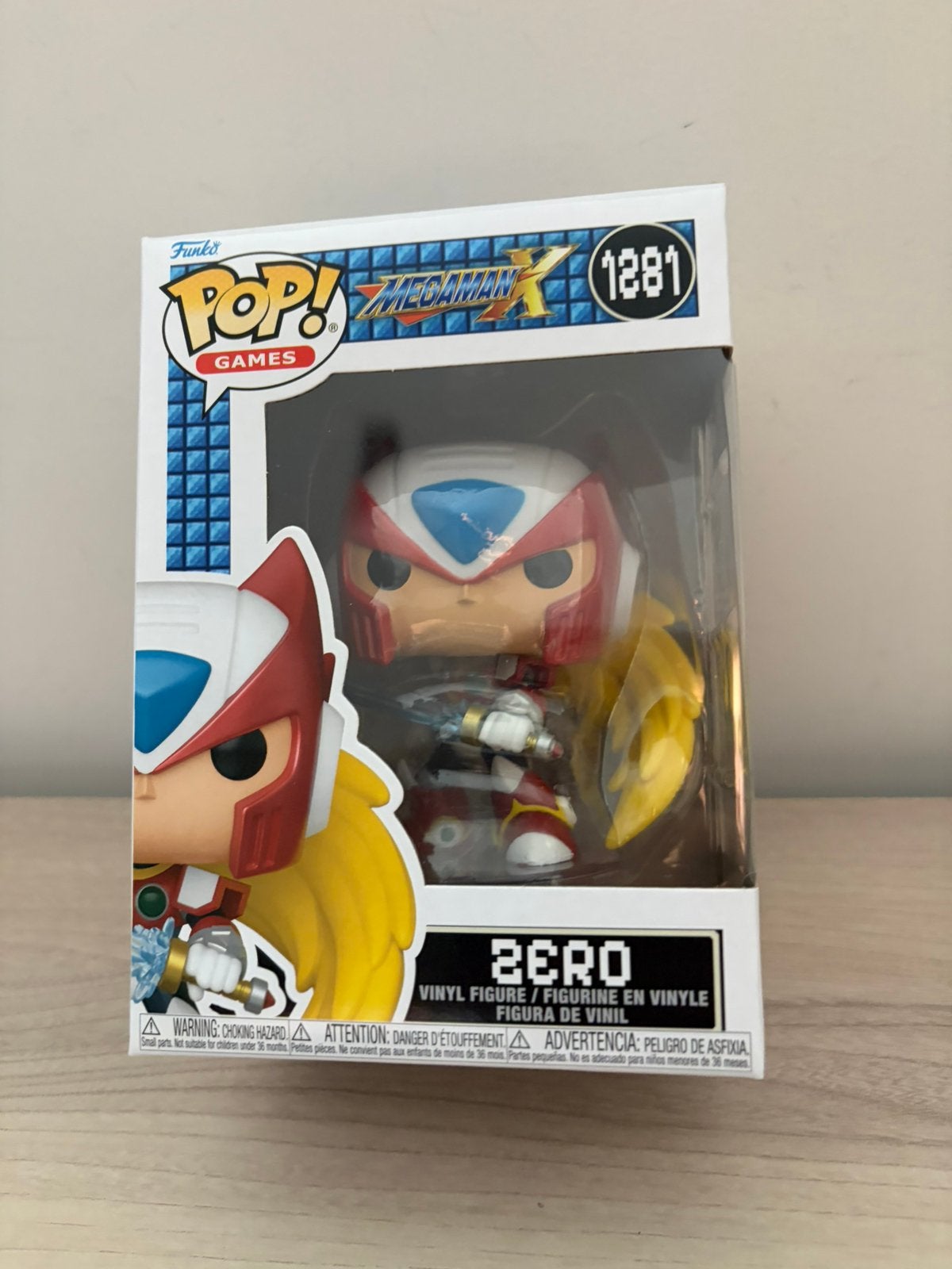 Funko Pop! Mega Man X – Zero #1281 | Capcom, Enlèvement ou Envoi, Comme neuf