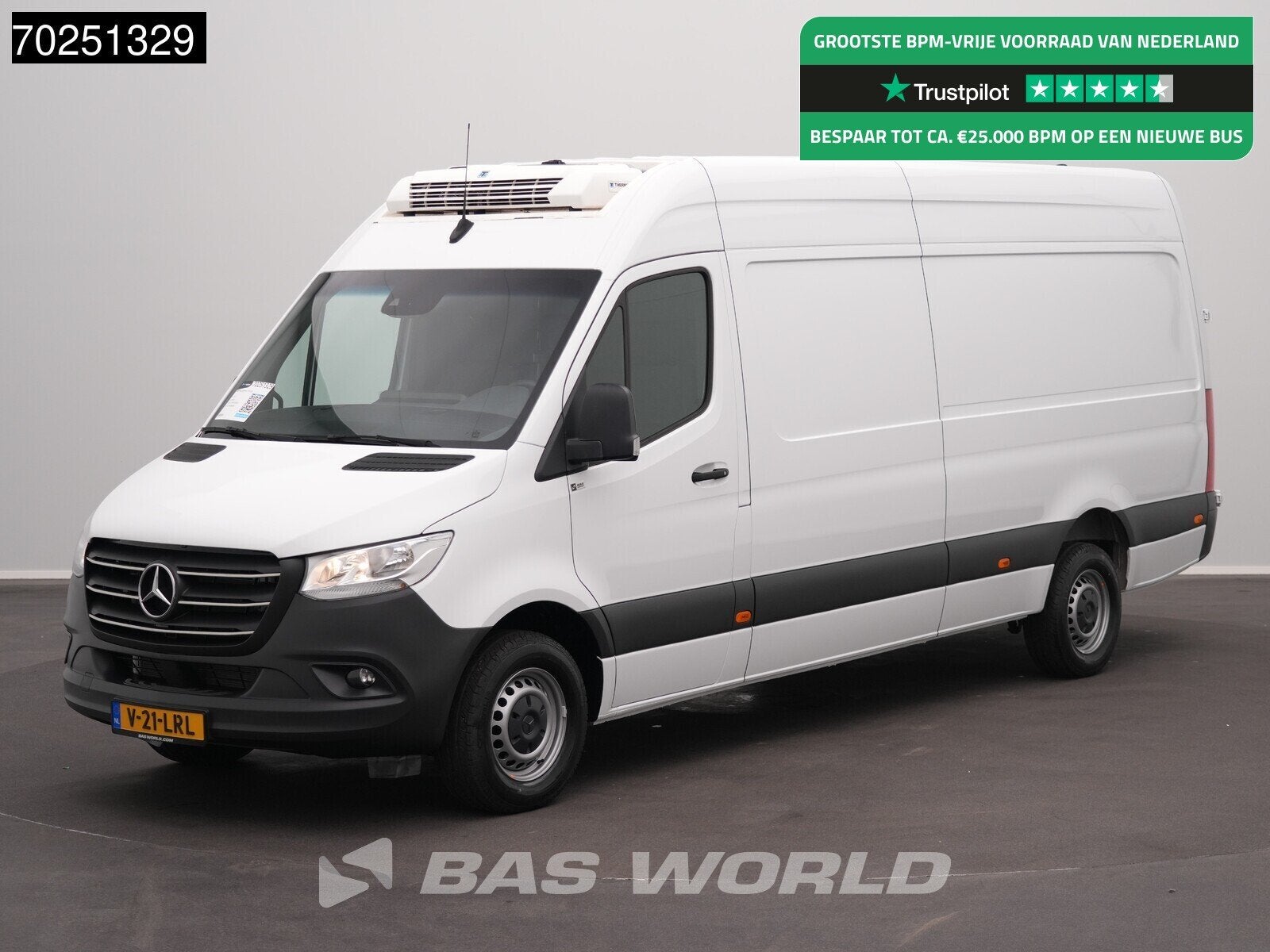 Mercedes Sprinter 317 CDI BPM VRIJ! Koelwagen L3H2 Thermo Ki, Automaat, Stof, Euro 6, 4 cilinders