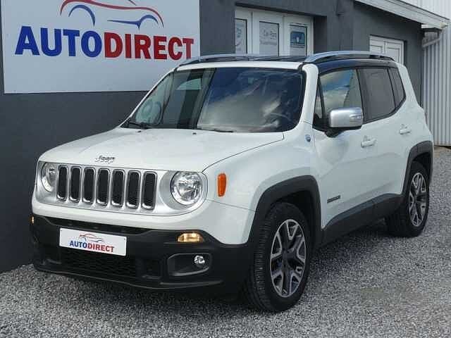 Jeep Renegade 1.4 Turbo 4x2 Limited Cuir, Navi, PDC, Jantes, Autos, Jeep, Achat, Entreprise, Boîte manuelle, Noir