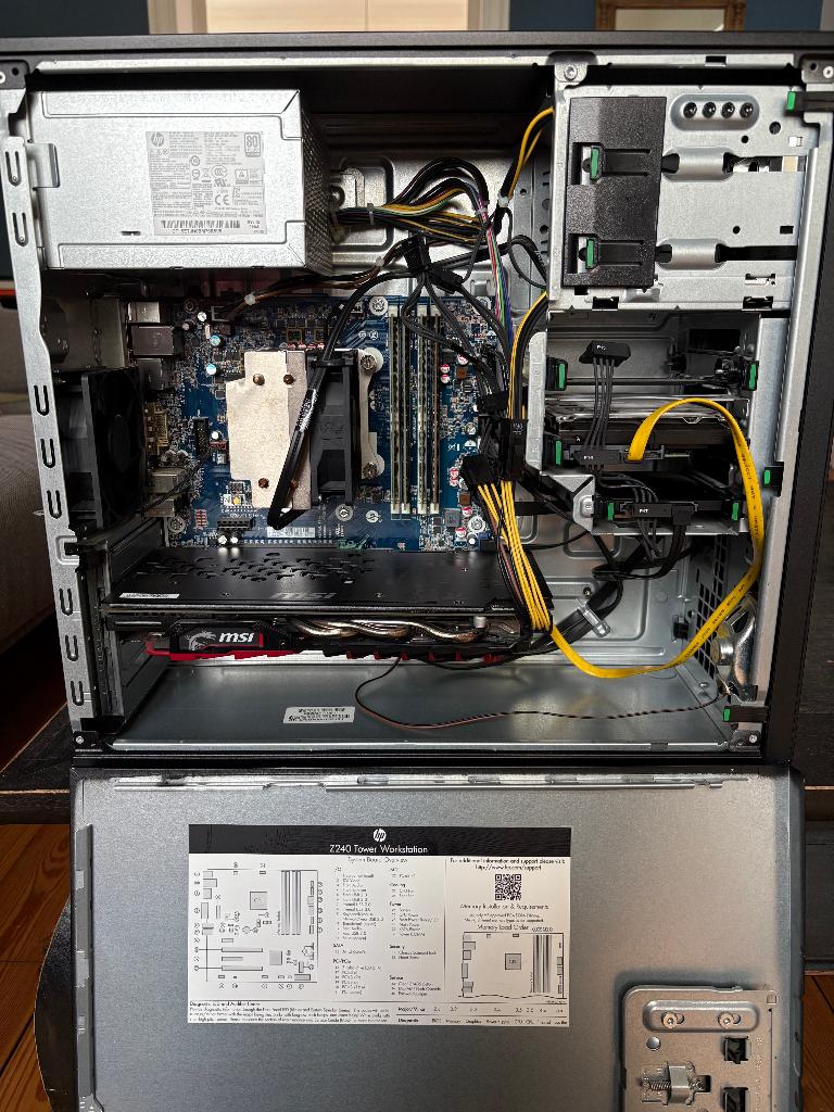 PC HP Z240 - Xeon 3.3GHz | 32Go RAM | GTX 1060 | 3To, 32 GB, Intel Xeon, Comme neuf, HP
