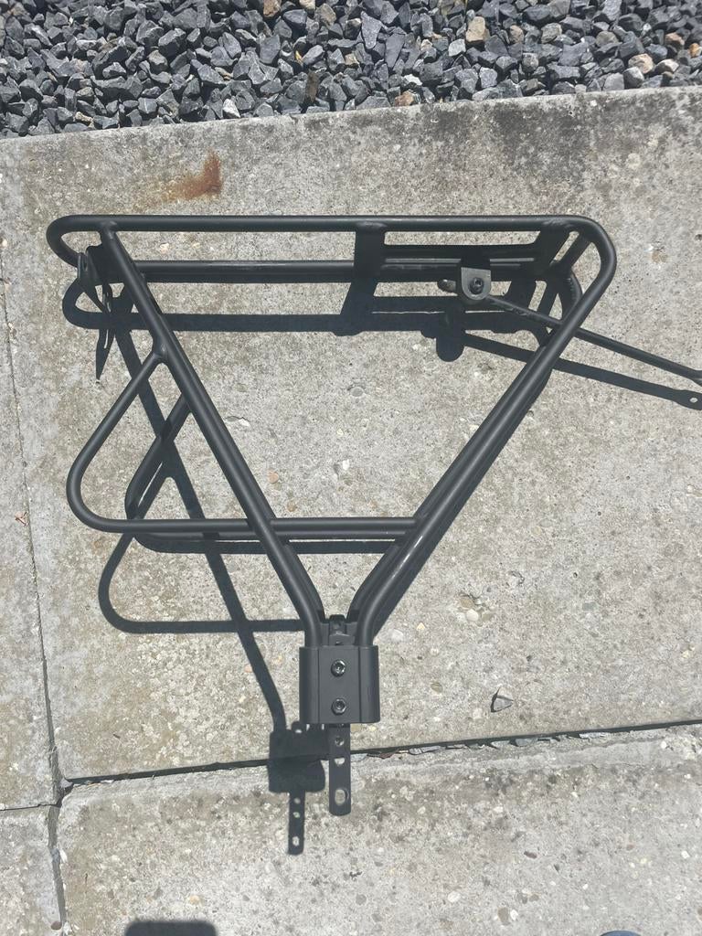 Fietsrekje/bagagedrager B-twin, Fietsen en Brommers, Ophalen, Zo goed als nieuw