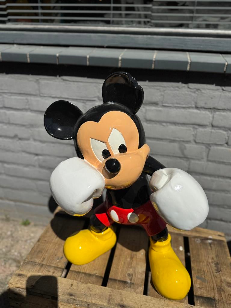 Statue de Boxer Mickey Mouse, Enlèvement, Mickey Mouse, Comme neuf, Statue ou Figurine