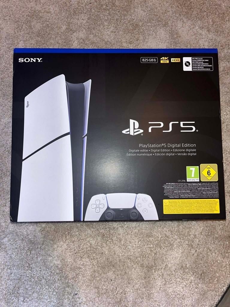 PLAYSTATION 5 NEUVE DIGITAL EDITION AVEC MANETTE, Games en Spelcomputers, Spelcomputers | Sony PlayStation 5, Nieuw, Playstation 5 Digital