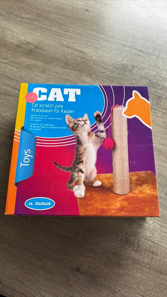 Krabpaal poes NIEUW, Ophalen of Verzenden, Zo goed als nieuw, Krabpaal