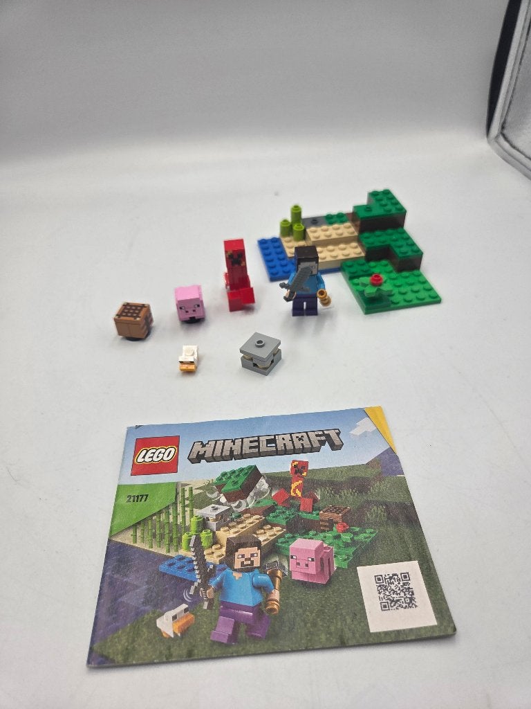 Lego Minecraft 21177 The Creeper Ambush, Kinderen en Baby's, Minecraft, Lego, Ophalen of Verzenden, Zo goed als nieuw