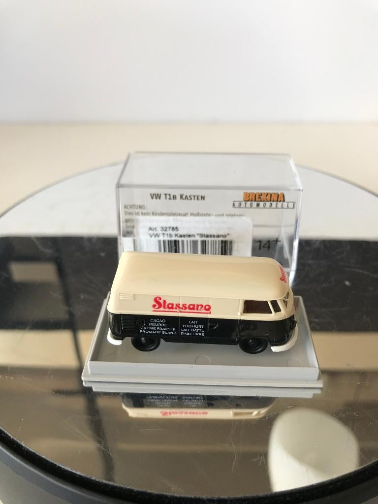 STASSANO - VOLKSWAGEN T1 - BREKINA - 1:87, Verzenden, Nieuw, Bus of Vrachtwagen, Brekina