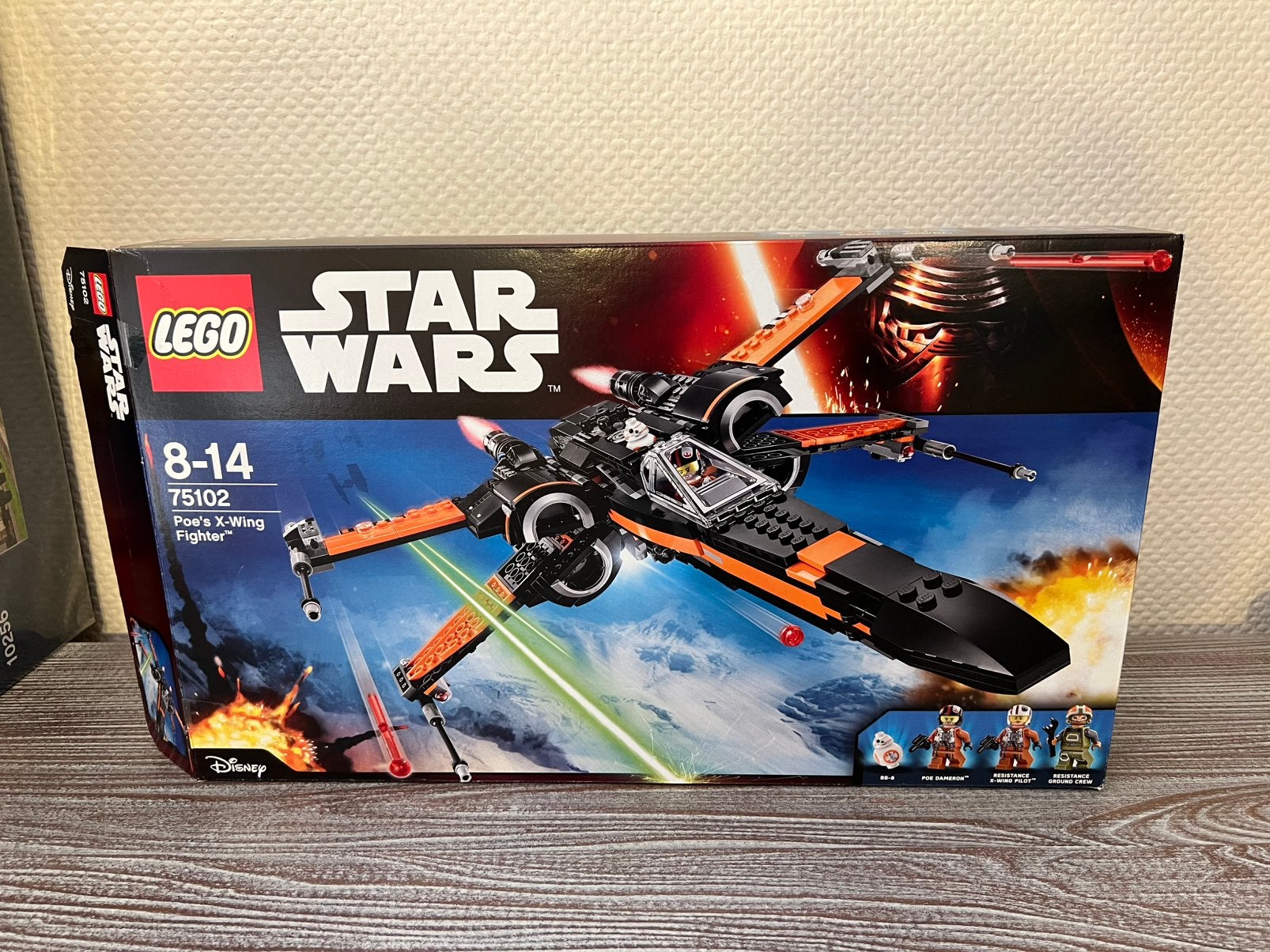 Lego Star Wars 75102 L'aile X de Poe, Star Wars, Lego, Ensemble complet, Comme neuf