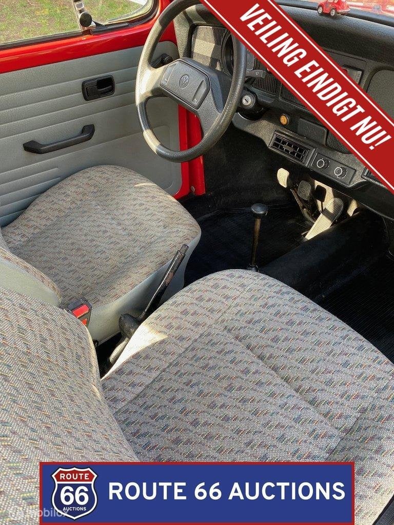 Volkswagen Beetle | 1996 | Route 66 Auctions, Auto's, Volkswagen, Zwart, Bedrijf, Handgeschakeld