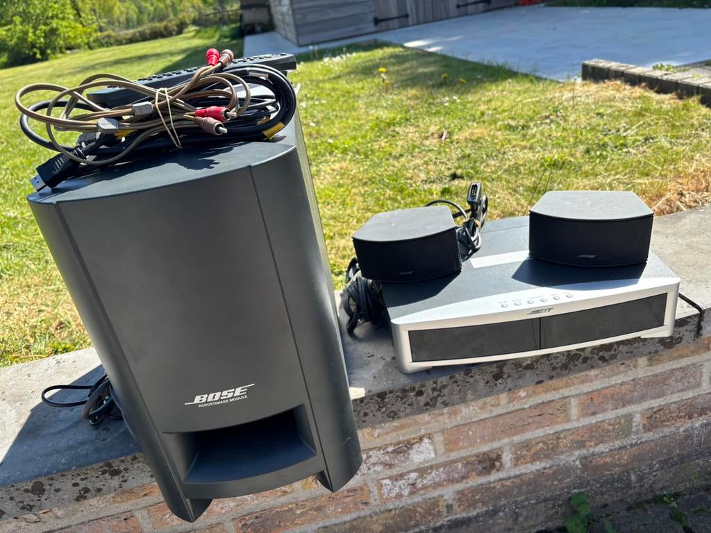 Bose - PS 3-2-1 III - Home Cinema - 2.1 Stereoset DVD nok!, Overige merken, Gebruikt, Ophalen of Verzenden, 60 tot 120 watt