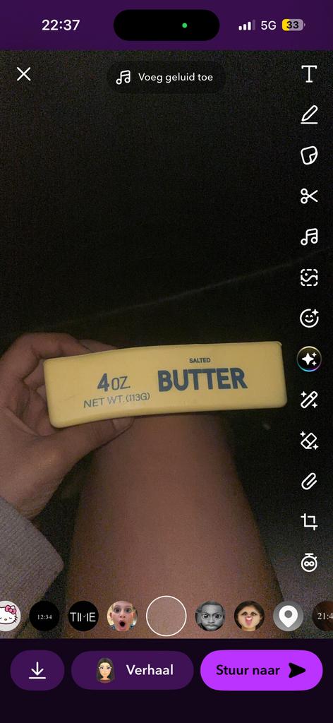 Originele butter squishh, Ophalen, Nieuw