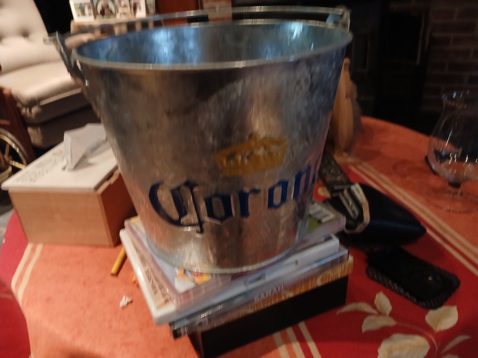 ijsemmer corona, Verzamelen, Ophalen, Zo goed als nieuw, Gebruiksvoorwerp