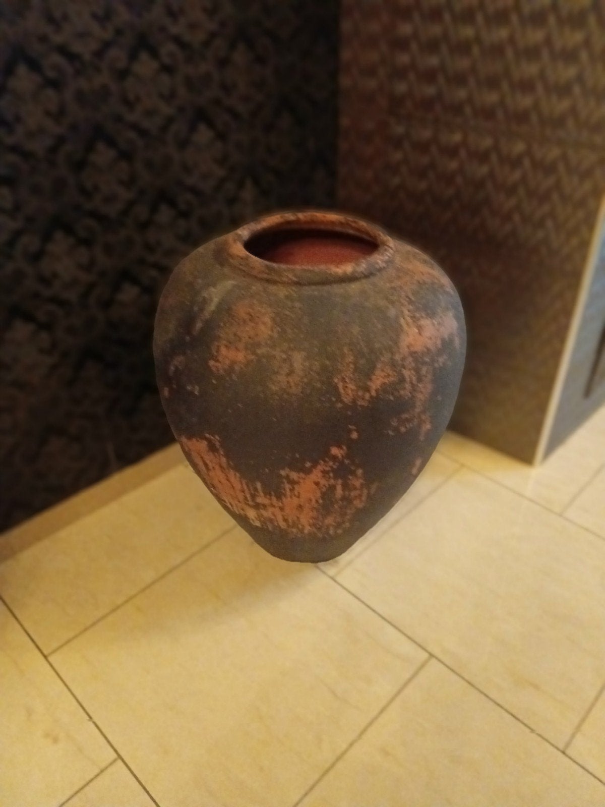 terracotta pot, Ophalen