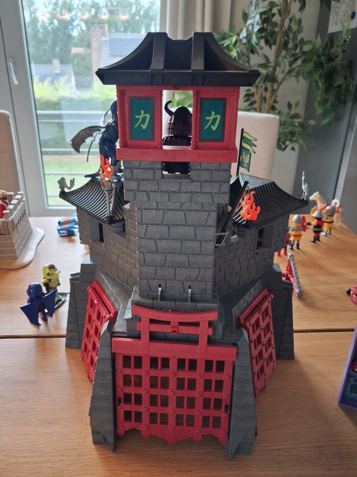 Playmobil, draken, ridders, vikings, piraten en dierentuin, Enfants & Bébés, Enlèvement, Utilisé, Kit complet, Château/Fort