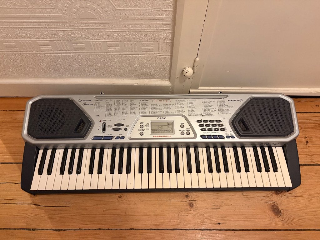 Casio CTK-491 Keyboard, Muziek en Instrumenten, Keyboards, Ophalen, Gebruikt, 61 toetsen, Casio