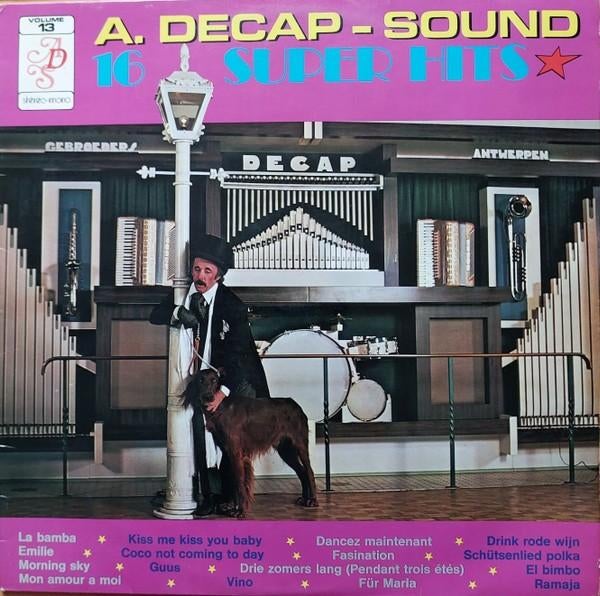 A. Decap Sound - 16 Super Hits - Volume 13   - LP -, CD & DVD, Vinyles | Néerlandophone, Enlèvement ou Envoi