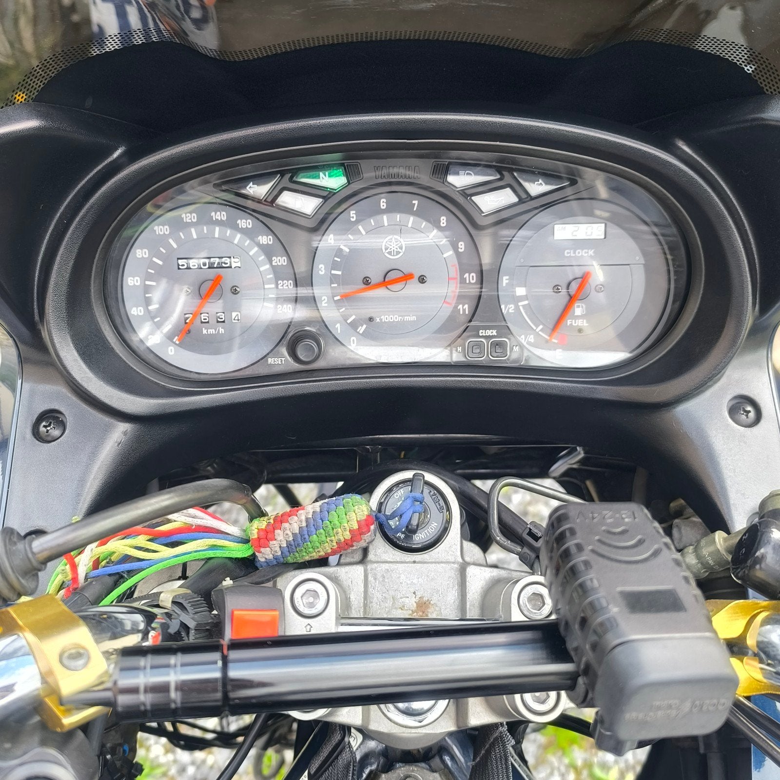 Yamaha xj 900 diversion, Enlèvement