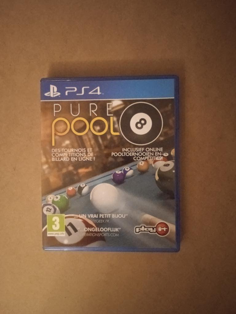 Pure Pool PS4, Ophalen, Gebruikt, 2 spelers, Vanaf 3 jaar
