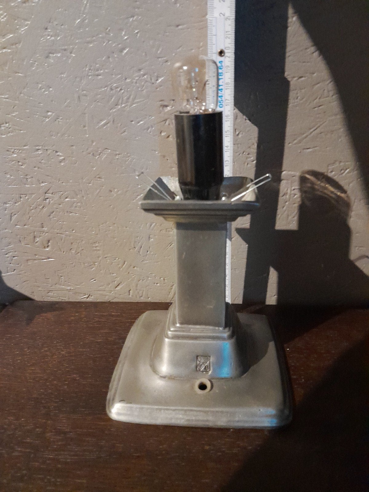 lamp in 92% tin, Antiek en Kunst, Ophalen of Verzenden
